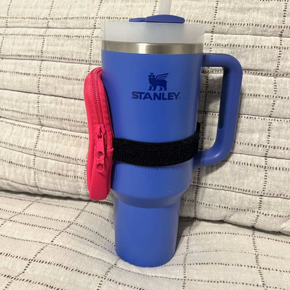 Stanley Cup Hot Pink Zipper Pouch